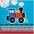 All Aboard Train Party Beverage Napkins (16 ct)