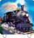 Clickety-Clack Train Printed Candle