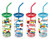 Choo Choo Train Twisty Straw Cups