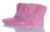 Girls Striped Engineer Hat (Pink) Side