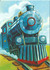 Full Steam Ahead Birthday Card