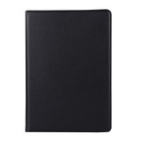 iPad Air 3 (2019) Case Black Lychee Texture 360 Degree Spin PU Leather Folio Case with Precise Cutouts, Built-in Stand