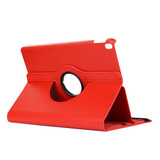 iPad Air 3 (2019) Case Red Lychee Texture 360 Degree Spin PU Leather Folio Case with Precise Cutouts, Built-in Stand | Free Shipping Across Australia