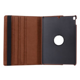 iPad Air 3 (2019) Case Brown Lychee Texture 360 Degree Spin PU Leather Folio Case with Precise Cutouts, Built-in Stand | Free Shipping Across Australia