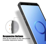 Samsung Galaxy S9+ Plus Case, Armour Strong Shockproof Cover with Kickstand, Black | Armor Samsung Galaxy S9+ Plus Cases | Armor Samsung Galaxy S9+ Plus Covers | iCoverLover