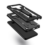 Samsung Galaxy S10+ Plus Case, Armour Strong Shockproof Cover with Kickstand, Black | Armor Samsung Galaxy S10+ Plus Cases | Armor Samsung Galaxy S10+ Plus Covers | iCoverLover