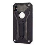 iPhone XS Max Case, Armour Strong Shockproof Cover with Kickstand, Black | Armor iPhone XS Max Cases | Armor iPhone XS Max Covers | iCoverLover