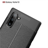 Samsung Galaxy Note 10 Case Navy Blue Lychee Texture TPU shock-proof Protective Back Shell, Anti-Scratch, Anti-Slip| Free Delivery in Australia