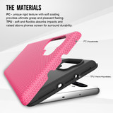 Galaxy Note 10+ Plus Pink Armour Back Case | iCoverLover