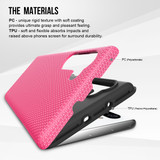 Galaxy Note 10 Pink Armour Back Case | iCoverLover