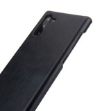 Black Elegant Genuine Leather Samsung Galaxy Note 10 Case | Samsung Galaxy Note 10 Genuine Leather Covers | Samsung Galaxy Note 10 Leather Cases | iCoverLover