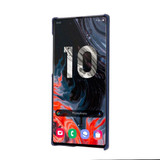 Blue Elegant Genuine Leather Samsung Galaxy Note 10 Case | Samsung Galaxy Note 10 Genuine Leather Covers | Samsung Galaxy Note 10 Leather Cases | iCoverLover