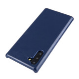 Blue Elegant Genuine Leather Samsung Galaxy Note 10 Case | Samsung Galaxy Note 10 Genuine Leather Covers | Samsung Galaxy Note 10 Leather Cases | iCoverLover