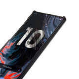 Red Elegant Genuine Leather Samsung Galaxy Note 10 Case | Samsung Galaxy Note 10 Genuine Leather Covers | Samsung Galaxy Note 10 Leather Cases | iCoverLover