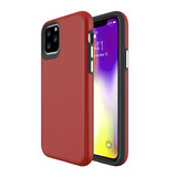 iPhone 11 Pro Case Red Armour Back Shell Cover | iCoverLover