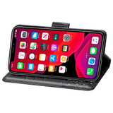 For iPhone 11 Pro Case, Butterfly Embossed PU Leather Wallet Folio Cover, Kickstand | iCoverLover.com.au