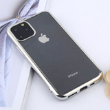 Transparent TPU Anti-Drop And Waterproof Mobile Phone Protective Case for iPhone 11 Pro Max , Silver