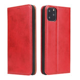 iPhone 11 Pro Case Leather Flip Wallet Folio Cover with Stand | Leather iPhone 11 Pro Covers | Leather iPhone 11 Pro Cases | iCoverLover
