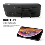 For iPhone 11 Case Luxury Leather Back Shell Protective Protective Cover, Kickstand | iCoverLover.com.au