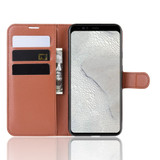 Google Pixel 4 XL Folio Case, Brown + freebies | iCoverLover