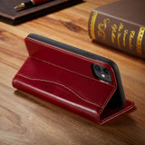 iPhone 11 Pro Max Case Fierre Shann Genuine Cowhide Leather Cover