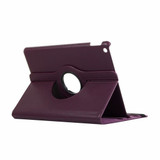 For iPad 10.2in (2021,2020,2019) Case Lychee Texture Folio 360 Degrees Rotation Leather, Purple) iPad Cases | iCoverLover.com.au
