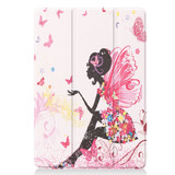 For iPad 10.2in (2021,2020,2019) Case Colored Drawing Folio Leather , Smart Flip Cover, Elf Girl) iPad Cases | iCoverLover.com.au