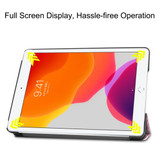 For iPad 10.2in (2021,2020,2019) Case Colored Drawing Folio Leather , Smart Flip Cover, Elf Girl) iPad Cases | iCoverLover.com.au