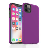 iPhone 11 Pro Max, 11 Pro, 11, XS Max, XS/X, XR, 8/7/6 Plus, SE/5S/5 Tough Case, Purple | iCoverLover