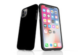 Plain Black.jpg - iPhone 11 Pro Tough Case Black In Matte