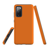 Samsung Galaxy S20 FE Case Protective Cover, Orange | iCoverLover.com.au | Phone Cases