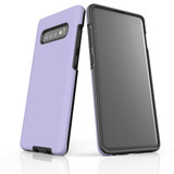Samsung Galaxy S10+ Plus Case, Armour Tough Protective Cover, Lavender