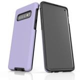 Samsung Galaxy S10 Case, Armour Tough Protective Cover, Lavender