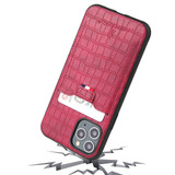 For iPhone 11 Pro Max Case, Crocodile Pattern PU Leather Card Slot Wallet Cover, | iCoverLover.com.au
