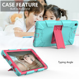 For Samsung Galaxy Tab A 8.0-Inch (2019) Case, Shockproof Colourblock Silicone Cover with a Stand | iCoverLover.com.au