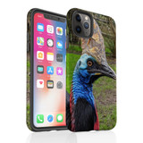 iPhone 11 Pro Max/11 Pro/11, XS Max/XS/X, 8 Plus/8, 7 Plus/7, 6/6s Plus, SE/5S/5 Protective Case, Cassowary | iCoverLover Australia