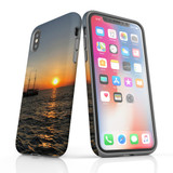 Sailing-Sunset For iPhone XS Max Tough Case In Matte