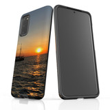 Sailing-Sunset For Samsung Galaxy S20 Tough Case In Matte