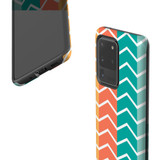 For Samsung Galaxy S20 FE, S20 Ultra, S20+, S20 & Older Protective Case, Zigzag Colorful | Protective Cases | iCoverLover.com.au