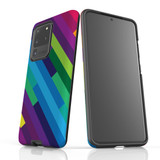 For Samsung Galaxy S20 FE, S20 Ultra, S20+, S20 & Older Protective Case, Rainbow | Protective Cases | iCoverLover.com.au