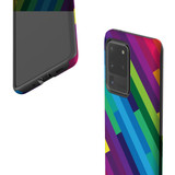 For Samsung Galaxy S20 FE, S20 Ultra, S20+, S20 & Older Protective Case, Rainbow | Protective Cases | iCoverLover.com.au