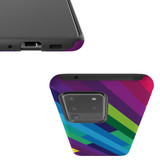 For Samsung Galaxy S20 FE, S20 Ultra, S20+, S20 & Older Protective Case, Rainbow | Protective Cases | iCoverLover.com.au