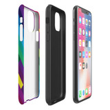 For iPhone 11 Pro Max, 11 Pro, 11, XS Max, XS, X, XR, 8, 7, 6 Plus, Se, 5S, 5 Protective Case, Rainbow | Protective Cases | iCoverLover.com.au