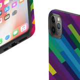 For iPhone 11 Pro Max, 11 Pro, 11, XS Max, XS, X, XR, 8, 7, 6 Plus, Se, 5S, 5 Protective Case, Rainbow | Protective Cases | iCoverLover.com.au
