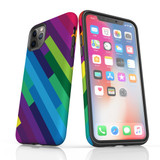 For iPhone 11 Pro Protective Case, Rainbow Pattern | iCoverLover Australia