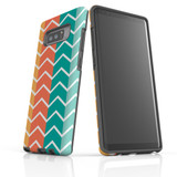 For Samsung Galaxy Note 8 Protective Case, Zigzag Colorful Pattern | iCoverLover Australia