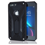 iPhone 8 PLUS Case, Armour Strong Shockproof Tough Cover with Kickstand Black