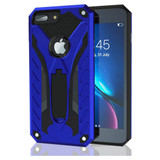 iPhone 7 PLUS Case, Armour Strong Shockproof Tough Cover with Kickstand Blue