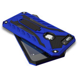 iPhone 7 PLUS Case, Armour Strong Shockproof Tough Cover with Kickstand Blue