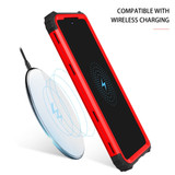 For Samsung Galaxy S20+ Plus PC + Silicone Three-piece Protective Case, Red | iCoverLover Australia